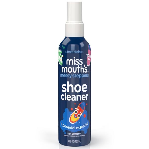 Miss Mouth's Messy Steppers Shoe Cleaner Kit - Footwear Cleaner from the makers of Miss Mouth's Messy Eater Stain Treater