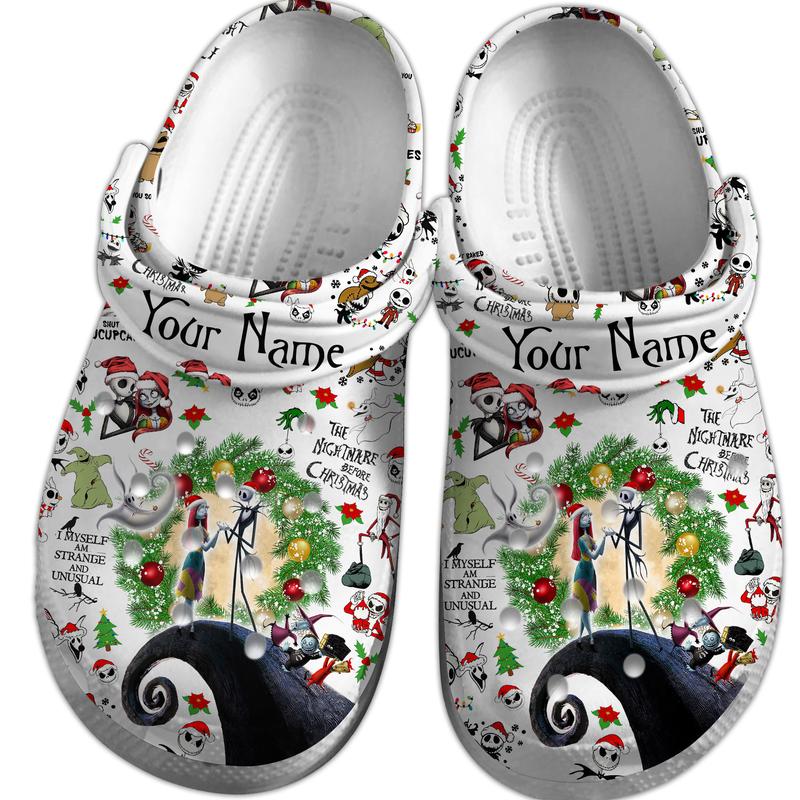 The Nightmare Before Christmas And Cartoon Clogs clogs PAREN The Nightm Meme Funny ,  Trending 2024 Fan  Gift For Him 1119MT-32 2YF3K