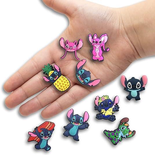 Stitch Crocs Charms 30 PCS Shoe Charms for Croc Shoes Charms Decoration Cute Hip