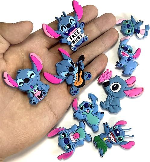 Stitch Crocs Charms 30 PCS Shoe Charms for Croc Shoes Charms Decoration Cute Hip