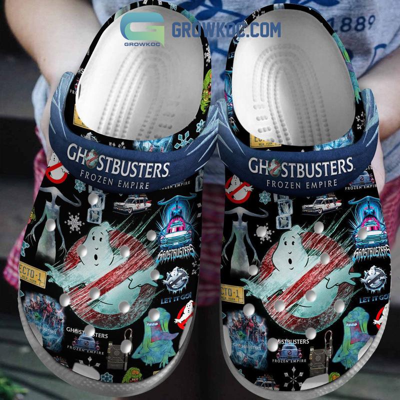 Ghostbusters Frozen Empire Let It Go Clogs Shoes Clogs Blue Version