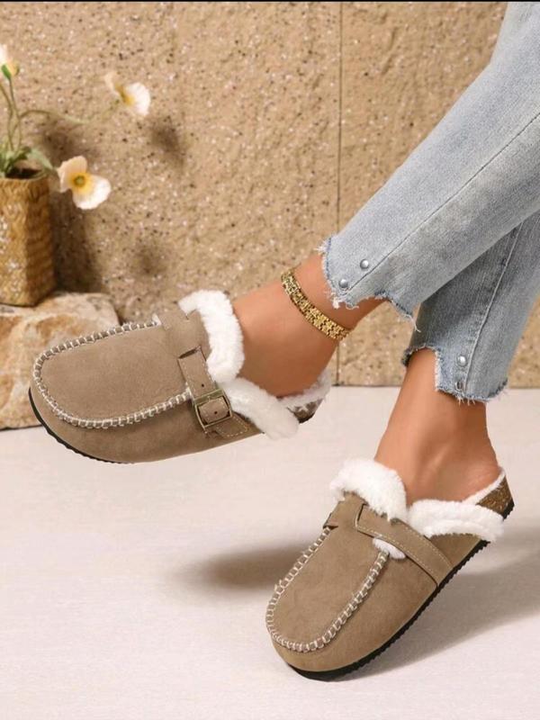 Women's Fashionable Belted Slip-on Slippers, Casual Comfortable Flat Sandals for Beach, Fashionable Shoes for Daily Wear