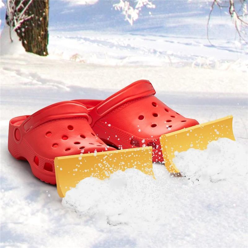 Snow Plow for Crocs Charm Accessories for Crocs,2pcs Snow Plow Croc Charm Attachment