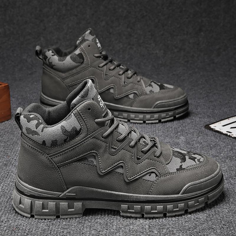 Winter men's boots Martin Boots thermal steel casual outdoor boots men's boots