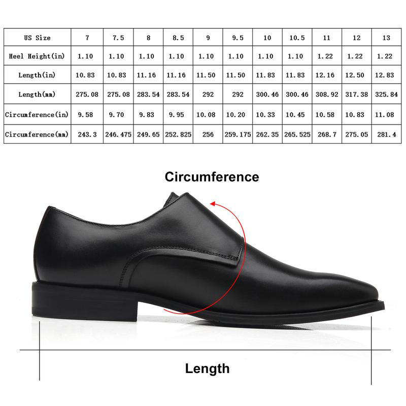 Men Dress Shoes Lace Up Oxford Classic Plain Toe Modern Formal Leather Shoes for Men