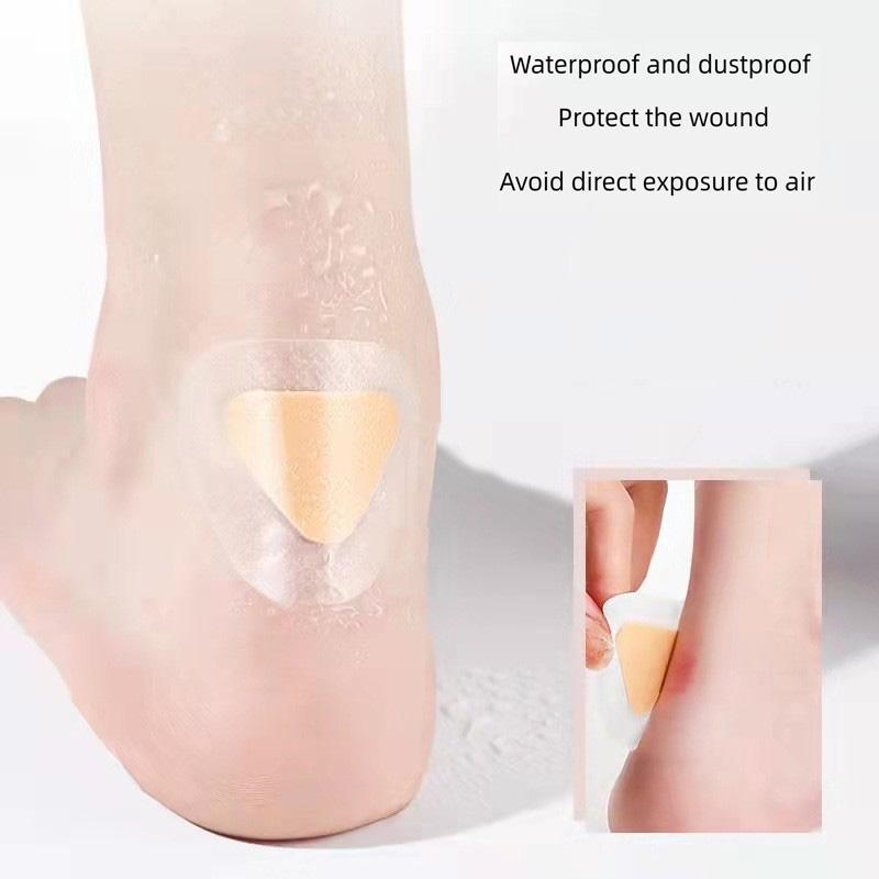 Anti-friction Heel Sticker, 20pcs set Transparent Invisible Thin Heel Sticker, Heel Protector for High Heels, Christmas Gift