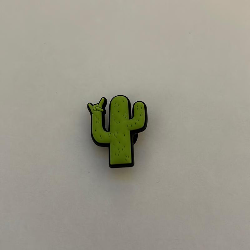 Cactus shoe croc charm