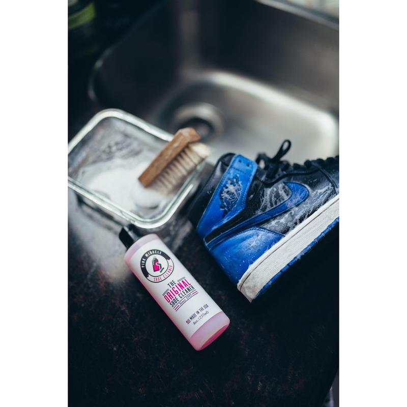 Pink Miracle Shoe Cleaner - 8 oz. with Brush