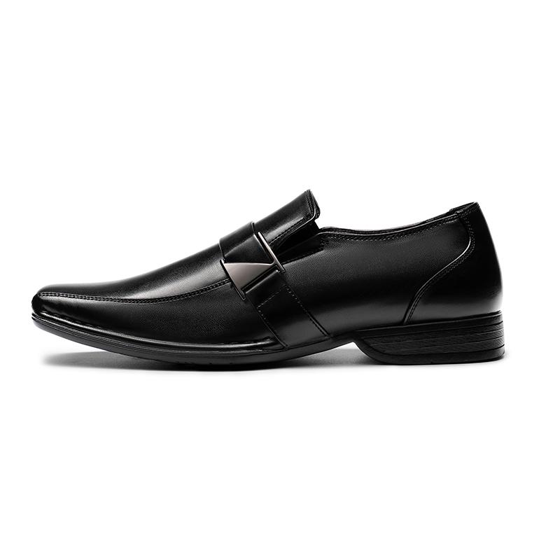 Bruno Marc Men's Wide Monk Strap Dress Loafer Shoes