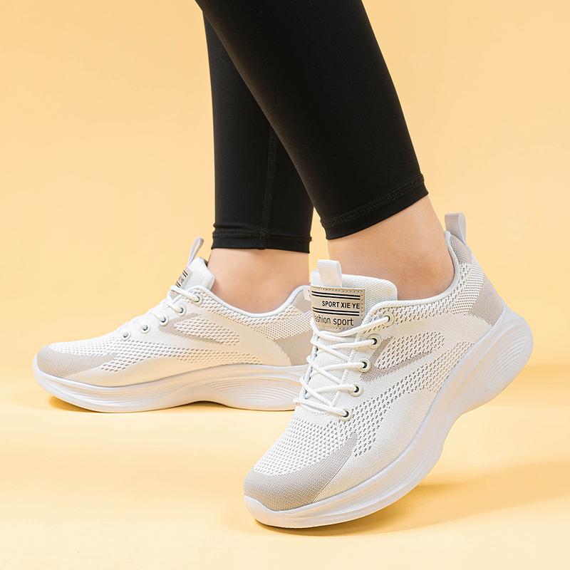 Black Friday 65%off Sosenfer Women Fashion Sneakers Outdoor Running Train Sport Shoes Female Lightweight Soft Flat Mesh Shoes