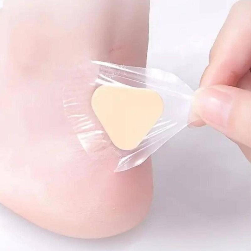 Anti-friction Heel Sticker, 20pcs set Transparent Invisible Thin Heel Sticker, Heel Protector for High Heels, Christmas Gift