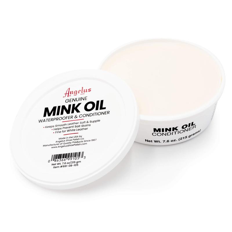 Angelus Mink Oil Paste - Waterproofer And Conditioner For Leather, Boot Conditioner, Boot Oil