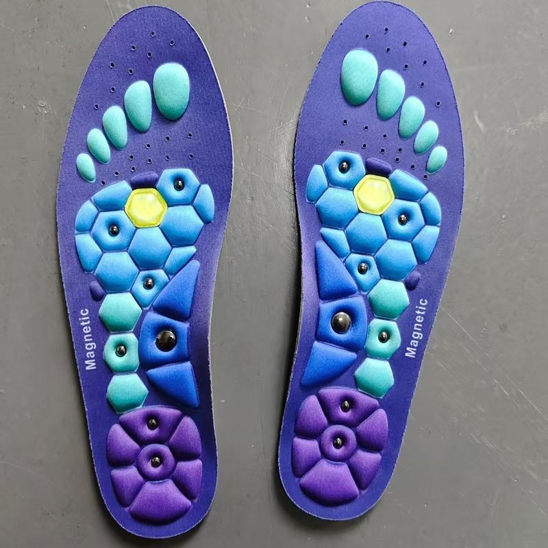 Akusoli Acupressure Insoles, Arch support and Work Boots Insoles Footwear Shoe