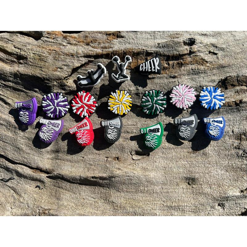 Cheer Croc Charms