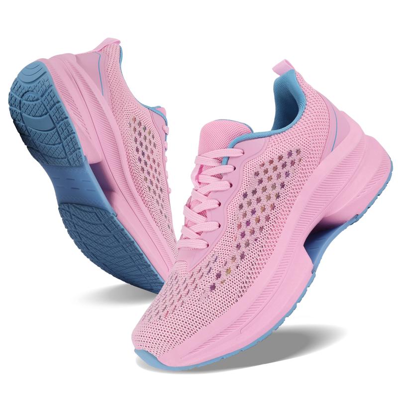 Womens Walking Shoes Non Slip Running Fashion Sneakers Comfort Tennis Athletic Casual for Work Nursing Shoes Trainer Sports Shoes