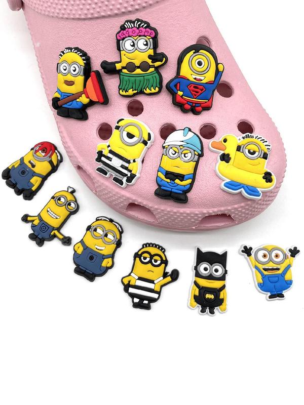 Cute Cartoon Design Shoe Charms, Fashionable Shoes Decoration Charms for Women & Girls, Shoes Decorations for Clogs