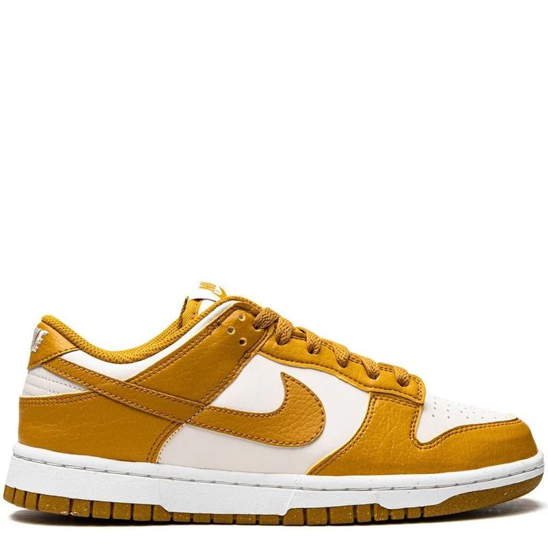 Nike Dunk Low Next Nature Gold Phantom White Harvest DN1431-001 Womens Sizing New Fashion Sneakers