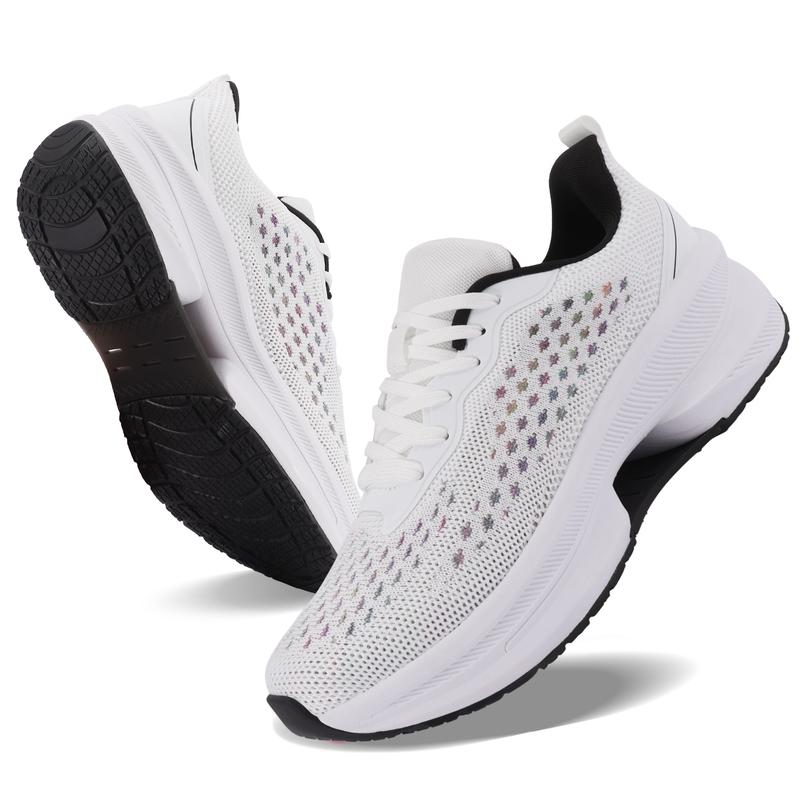 Womens Walking Shoes Non Slip Running Fashion Sneakers Comfort Tennis Athletic Casual for Work Nursing Shoes Trainer Sports Shoes