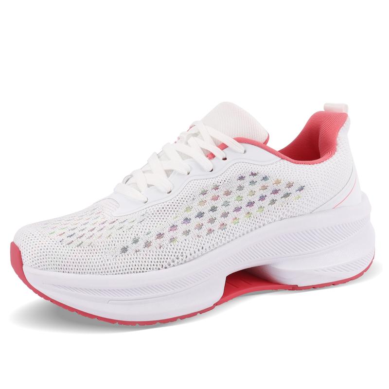 Womens Walking Shoes Non Slip Running Fashion Sneakers Comfort Tennis Athletic Casual for Work Nursing Shoes Trainer Sports Shoes