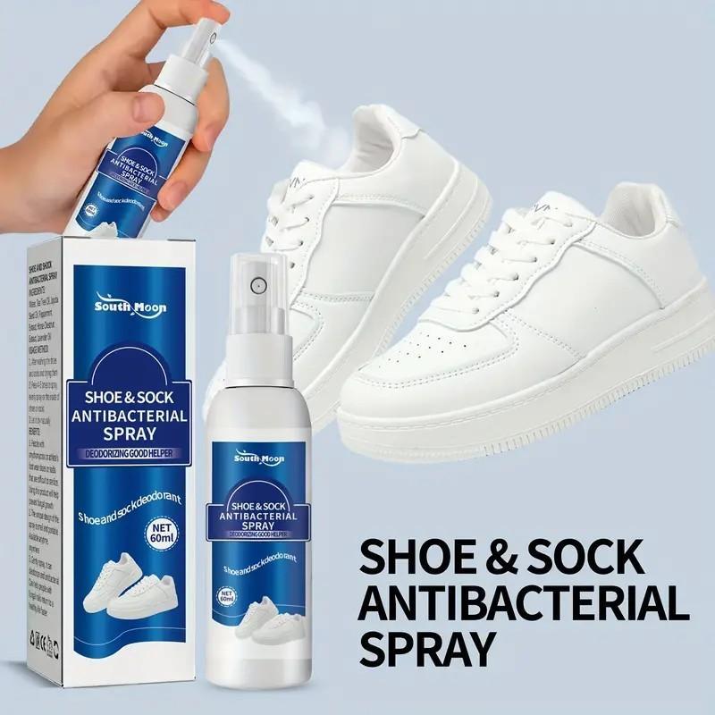 Shoe Deodorant Spray, 1 Count 2 Counts Portable Shoe & Sock Deodorant Spray, Household Foot Odor Remover Spray for Indoor & Outdoor