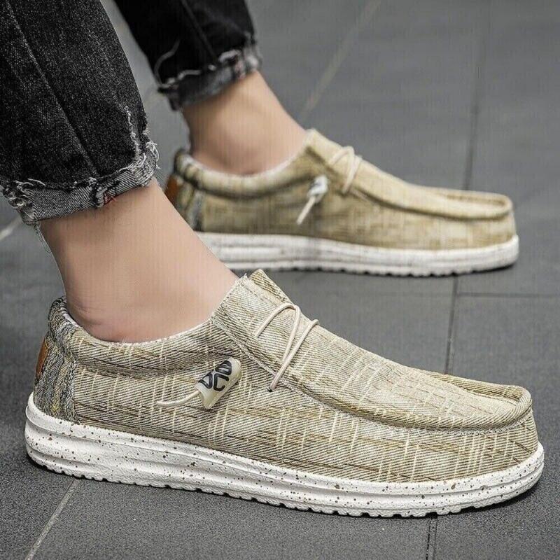 Men's Wally Lightweight Stretch Loafers Breathable Casual Slip-on Sneakers Shoes