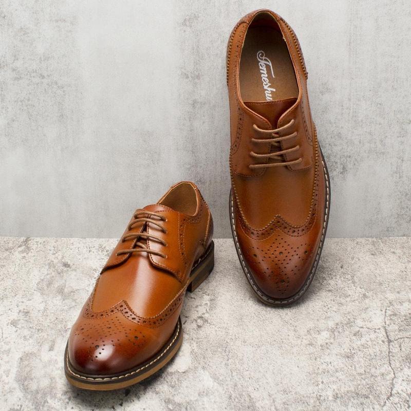 Men's Dress Shoes Casual Oxford Shoes Business Formal Shoes