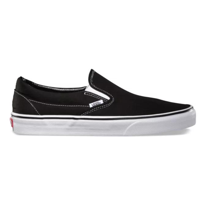 Vans Classic Slip On in Black White