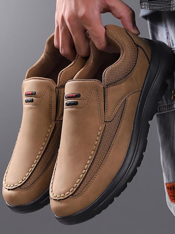 Men's Fashionable Slip on shoes, Casual Comfortable Breathable Low Top Sneakers, All-match Commuter Shoes for Work & Daily Wear