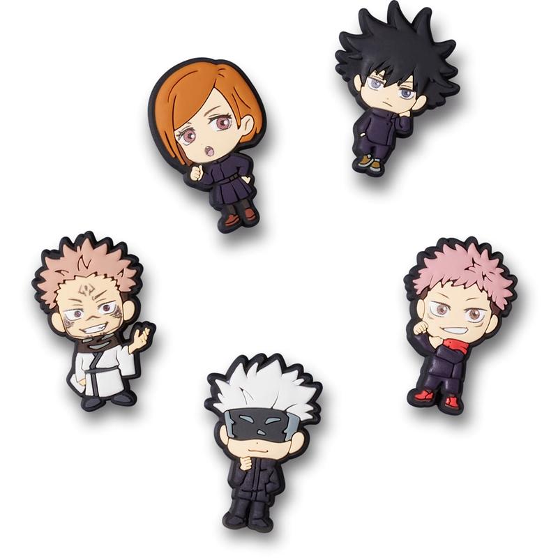 Crocs Jibbitz Jujutsu Kaisen Anime Shoe Charms 5-Pack