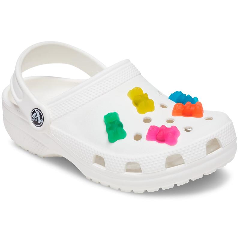 Crocs Jibbitz Candy Bear Food Shoe Charms 5-Pack