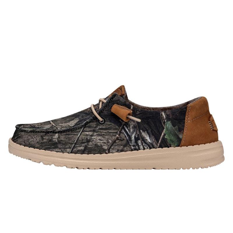 HEYDUDE X Mossy Oak Wendy  - Womens Comfortable Slip on Shoes