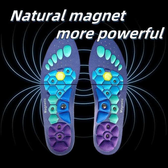 Magnetic Massage Insoles - USA Trendsetter for All-Day Foot Comfort and Energy Boost，Promote blood circulation, relieve foot fatigue, suitable for people who stand for a long time