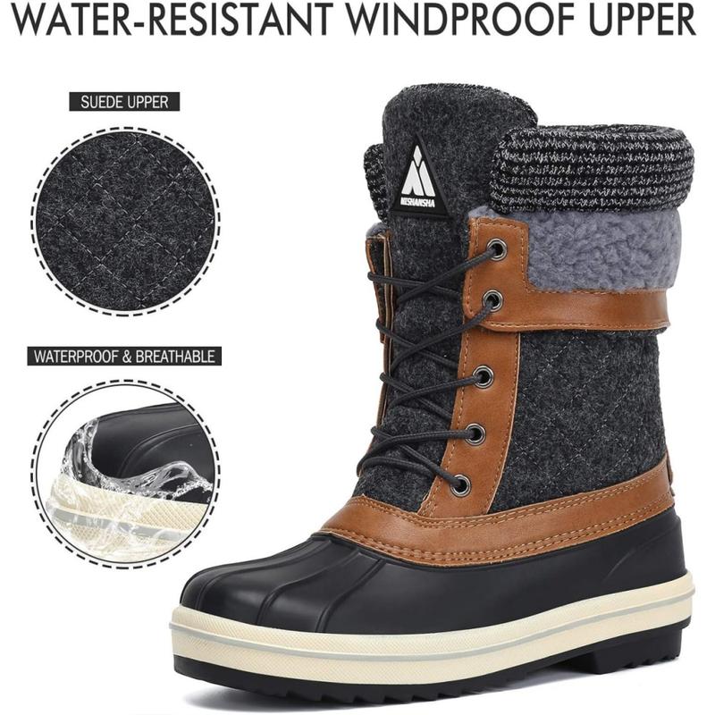 Women's Winter Anti-Slip Fashion Warm Snow Duck Boots | Waterproof Boots | Classic Versatile Boots For Fall&Winter Snow Boots