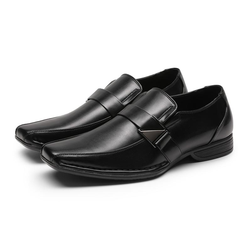 Bruno Marc Men's Giorgio Leather Lined Dress Loafers Shoes Footwear