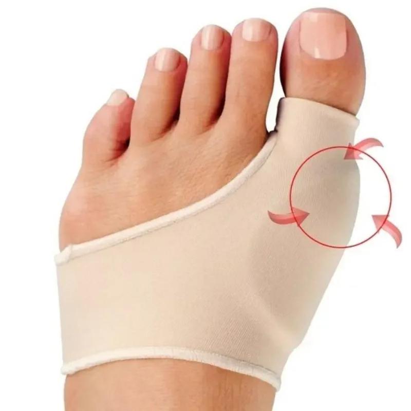 Silicone Toe Separator, 2 Counts set Reusable Toe Pad, Soft Toe Separator for Night Comfort, Suitable for Yoga Enthusiasts