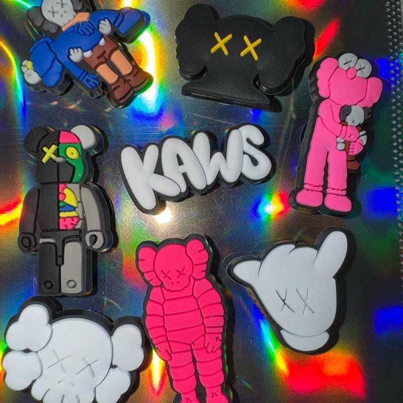 Kaws croc charms