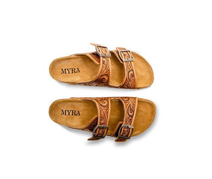 Leather Lovin Footo Sandals by Myra