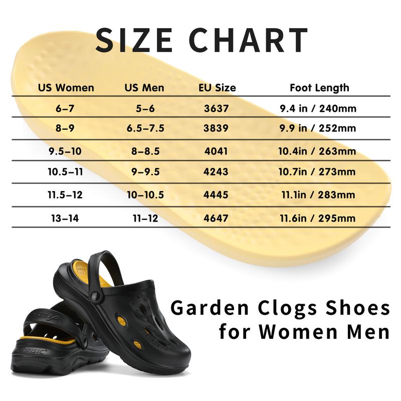 Unisex Adult Classic Clogs,Lightweight Comfortable Slip On Shoes,Adult Classic Clogs & Shoe Footwear Comfort,Solid color hollow fashion EVA sandals, comfortable non-slip durable lightweight slippers for indoor or outdoor activities