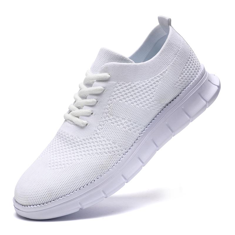 Men's Sports Shoes Footwear Light Simple Style Sneakers Versatile Casual Shoes Mesh Breathable Walking Shoes Non-Slip