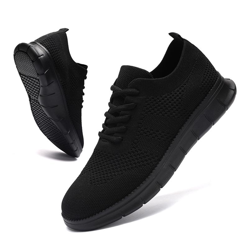 Men's Sports Shoes Footwear Light Simple Style Sneakers Versatile Casual Shoes Mesh Breathable Walking Shoes Non-Slip