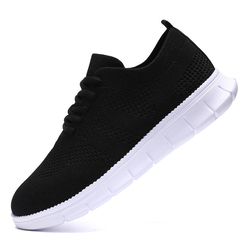 Men's Sports Shoes Footwear Light Simple Style Sneakers Versatile Casual Shoes Mesh Breathable Walking Shoes Non-Slip