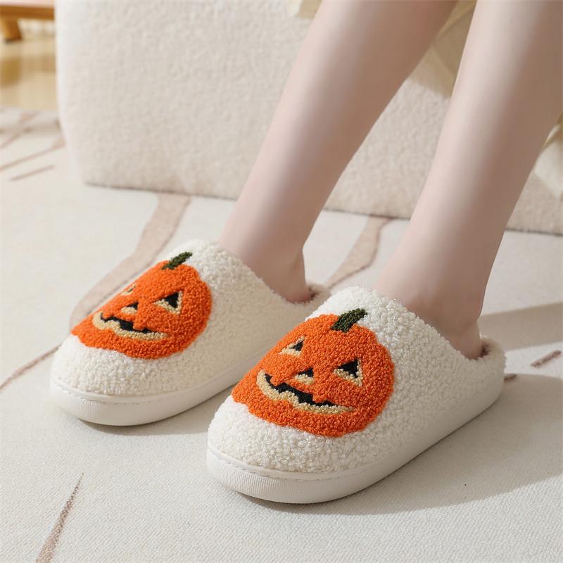 Slippers for Women Men Non-Slip Soft Plush Fuzzy Winter Spooky slippers, Retro Cozy Cowgirl Comfy Bedroom Christmas Slippers Shoe Comfort