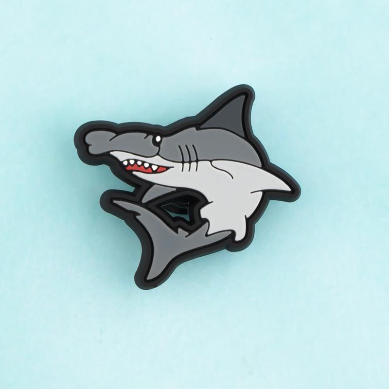 Shark animal Shoe Charms Sea Animal 12PCS PVC Ocean Clog Pins Accessories Party Favors Birthday Gifts Holiday Decoration for Boys Women Girl