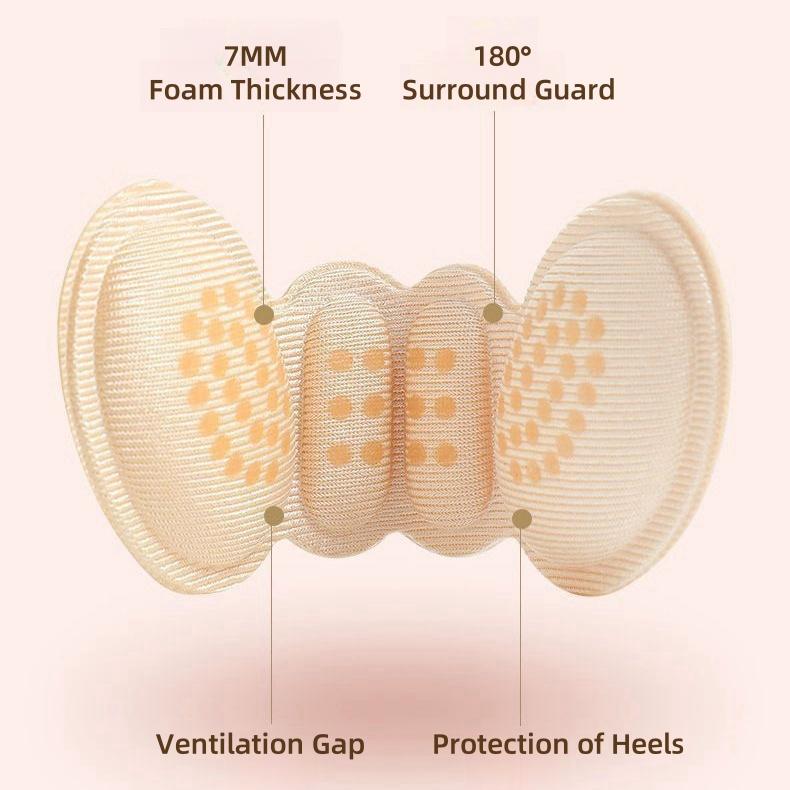 6 Pairs Heel Cushions for Shoes, Heel Pads for Shoes That are Too Big, High Heel Comfort Pads Men Women, Heel Cushions for Women Men Back of Heel,Heel Pain Relief,Inserts to Make Shoes Fit Tighter