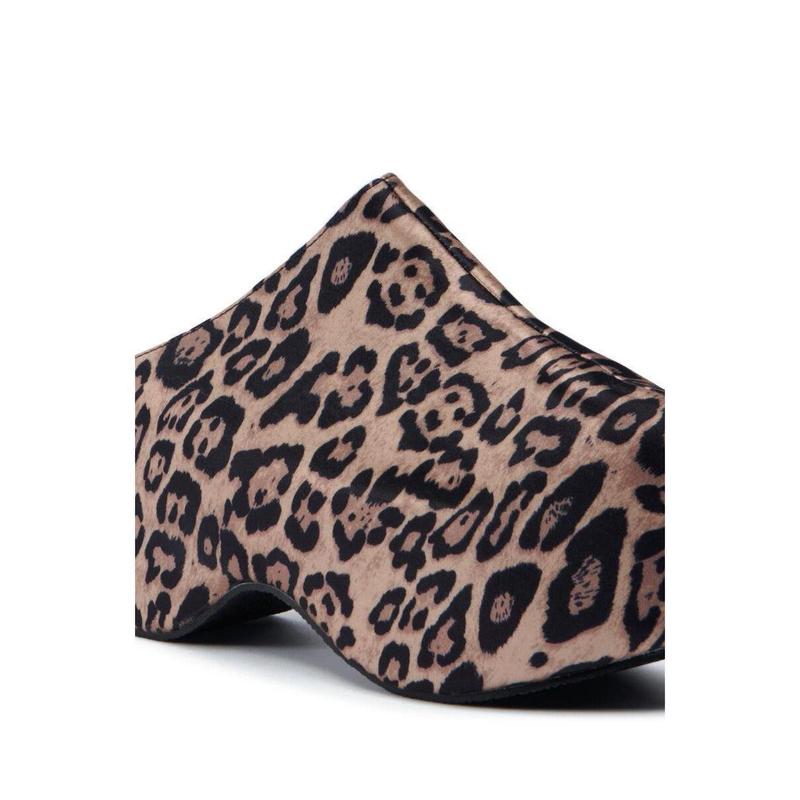 AZALEA WANG TEATREE LEOPARD FLATFORM