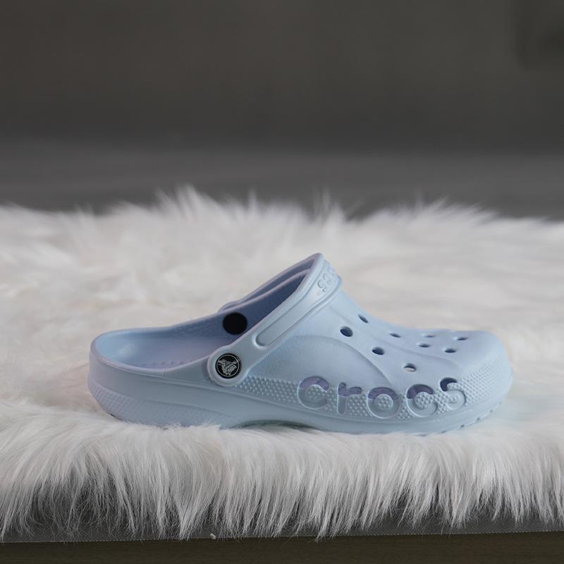 Crocs men's and women's soles, beach non-slip wear-resistant men's and women's shoes, women's shoes breathable sandals Couple models hole shoes