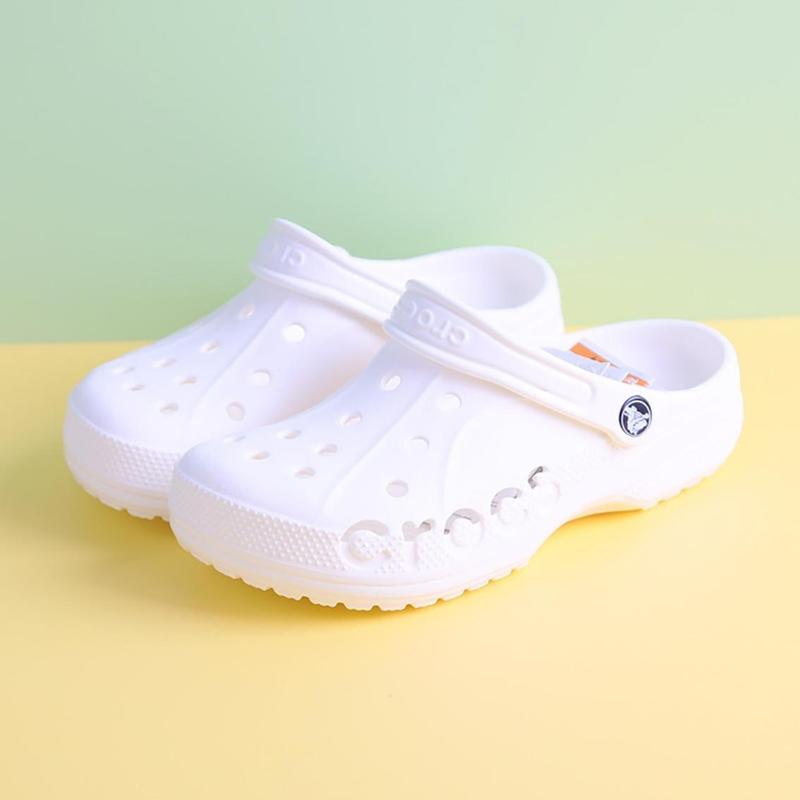 CrocsUnisex sole shoes, beach anti slipand wear-resistant men's and women's toeshoes, women's shoes, breathable sandals