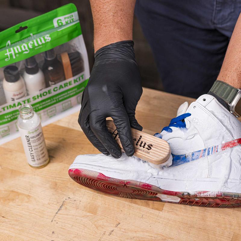 Angelus Ultimate Shoe Care Kit, Easily Clean Your Sneakers, Shoes, & Boots. Works On All Footwear