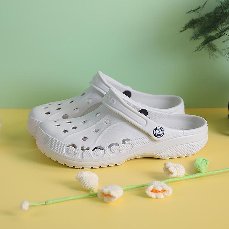 CrocsUnisex sole shoes, beach anti slipand wear-resistant men's and women's toeshoes, women's shoes, breathable sandals