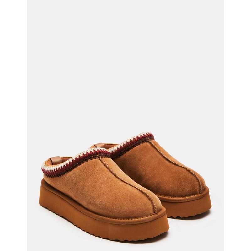 Steve Madden SELENA COGNAC Flats